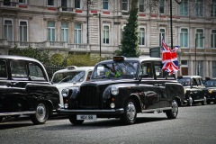 Cabalcade - a Fairway Driver at Grosvenor Gardens cab shelter