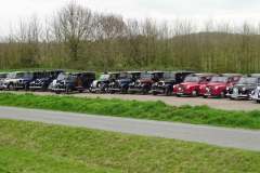Carry on Cabby 2019  - lined up at the start