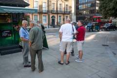 LVTA 40th - tea break at Russell Square shelter