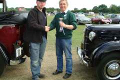 Awarded the best club display, Bromley Pageant of Motoring, 2010