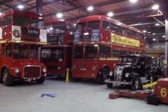 The London Transport Museum has a small collection of London taxis, including their early  Beardmore MkVII