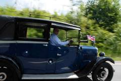 Military Veterans' Trip to Worthing - On the way to Worthing in 2014
